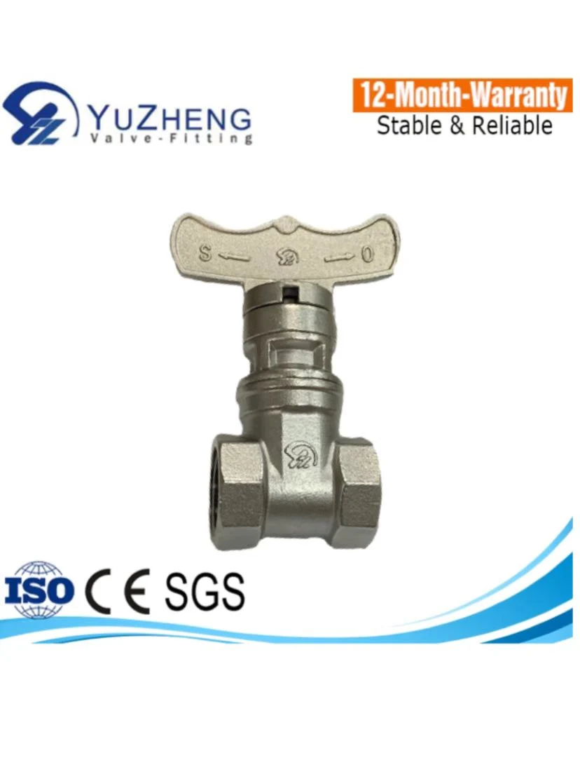 Ordinary Pressure Manual Threaded Magnetic Gate Valve for Water Meter