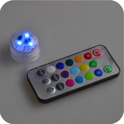 Mu Hotsale 水ギセル アクセサリー 3 Cm および 7 Cm RGB LED バッテリー LED 照明