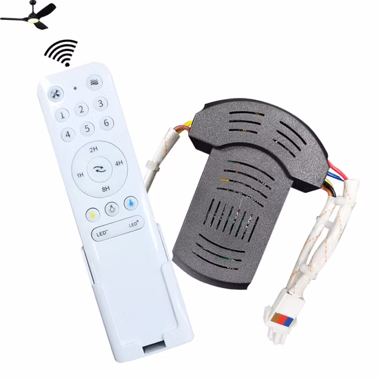 6 ファン速度オプションのシーリングファンライトリモコン